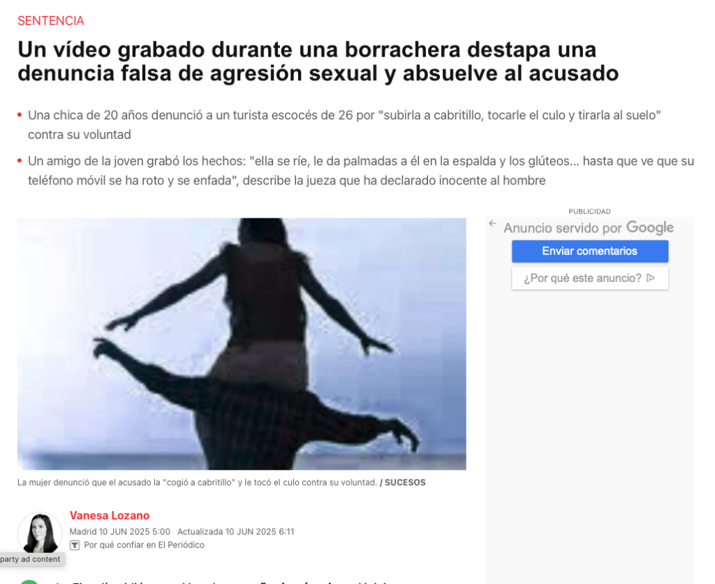 abogado delitos sexuales Sevilla. Noticia condena