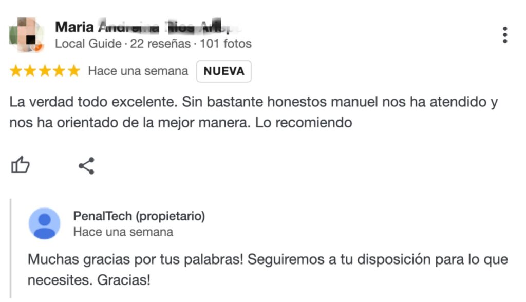 Cuanto cobra un abogado penalista en Madrid. Reseña de un cliente